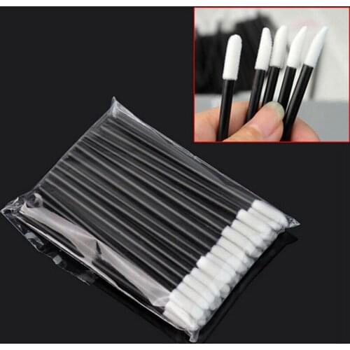 YSDO 50 pcs Lip brush makeup lipstick brush disposable lipstick applicator synthetic hair brush lip balm lipstick brush tools