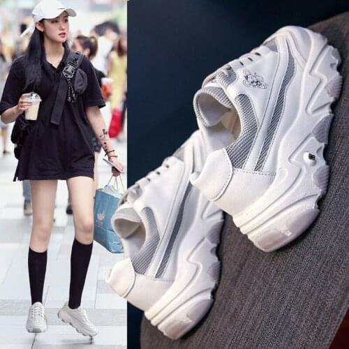 Shoes Women Spring New Model Students All-match Platform Net Red Shoes Casual Sneakers Women