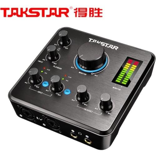 Takstar MX630 webcast pro sound card for webcast,influencer marketing,network Karaoke,professional recording