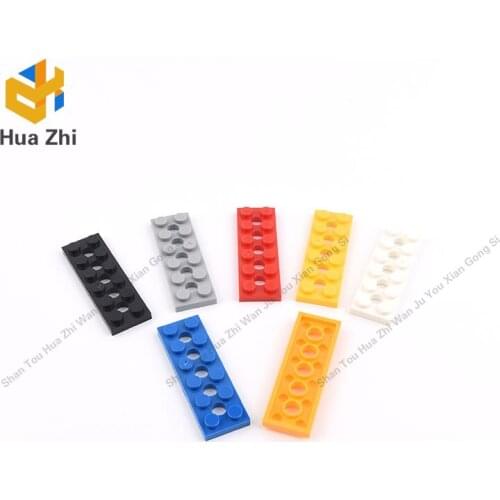 "Building Blocks Parts 32001 10PCS Technic Plate 2 x 6 [5 Holes] LEGOING MOCS Education"