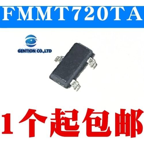 100PCS 720 SOT23 transistor FMMT720TA FMMT720 FMMT720TAPBF silk screen in stock 100% new and original