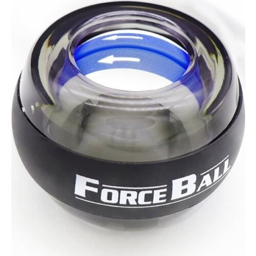 Self-starting cordless led wrist ball wrist muscle trainer relax gyroscope power ball arm training machine fitness equipment