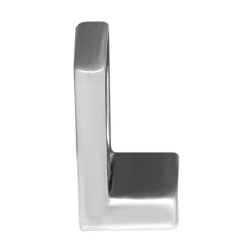 CKK 925 Sterling Silver Letter L Charm Beads Original Fashion Jewelry Making Fits For Bracelets & Bangle