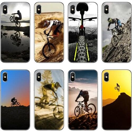 Amazing mountain bike Bicycle Soft Phone Case For Samsung Galaxy A71 A70 A60 A51 A50 A41 A40 A31 A30 A20E A21S A12 A10 A7 A5 A3