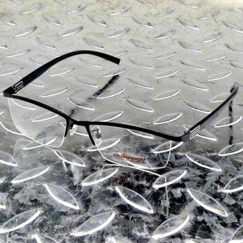 Business Thin-leg Metal Rectangular Casual Reading Glasses Luxury Optical Eyeglasses Men Women+1 +1.5 +2 +2.5+3 +3.5 +4