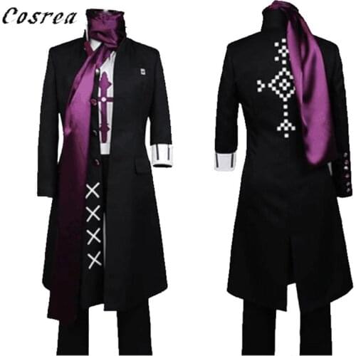 Game Dangan Ronpa 2 Gundham Tanaka Cosplay Costume Uniform Full Set Mens Halloween Danganronpa Cos Clothes Wigs For Womens