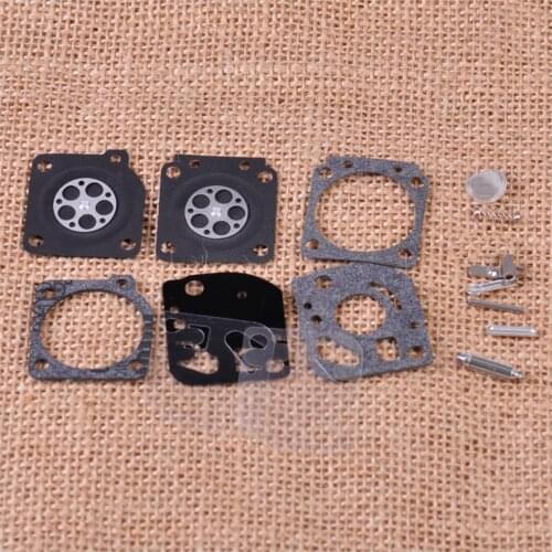 LETAOSK High Quality Carburetor Carb Gasket Diaphragm Repair Rebuild kit fit for Zama RB-29 Ryobi RY26500 Homelite UT-20022