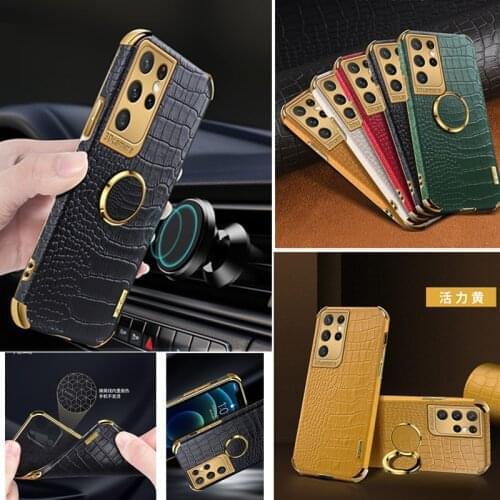 Magnetic leather case For samsung galaxy A22 A32 A52 A72 A51 A71 A41 A21S A02S S10 S20 S21 Plus NOTE20 ultra S20FE A02 NOTE10pro