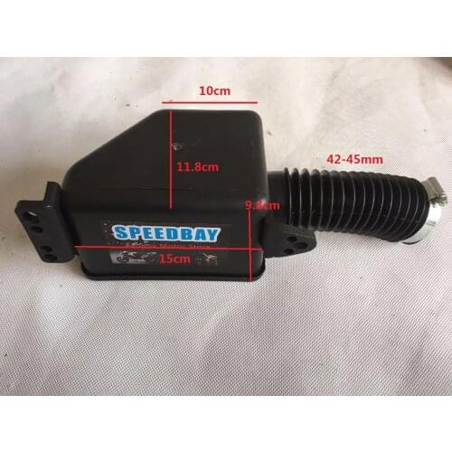 Modification Big Flow GY6 125 152QMI 157QMJ Scooter Motorcycle Exhaust Air Filter Box Assembly