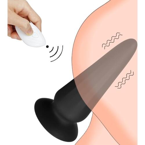 Male Prostate Massage Toys Vibrator for Man Anal Plug Penis Prostate Stimulator Remote Control Butt Plug Adults Sex Toys for Gay