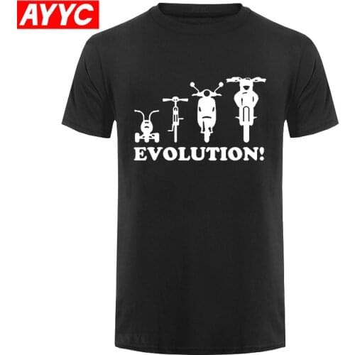 Novelty Youth T shirt Evolution of a Tricycle Bicycle Moped Motorbike