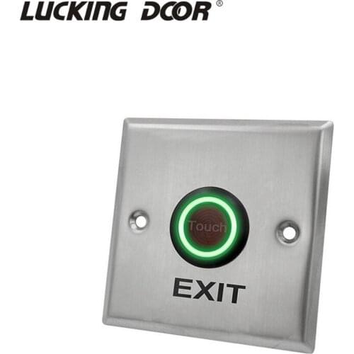 Zinc alloy exit touch Button Push Switch Opener Release for Magnetic Lock Access Control Electric Lock