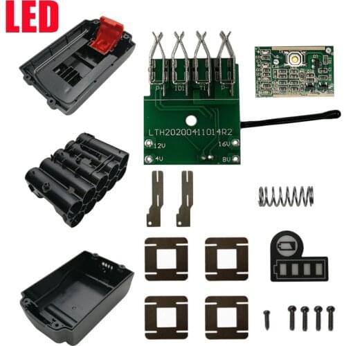 LBX2040 Li-ion Battery Plastic Case Charging Protection Circuit Board PCB Box Shell For Black Decker 20V LBXR20 LB20 LB2X4020
