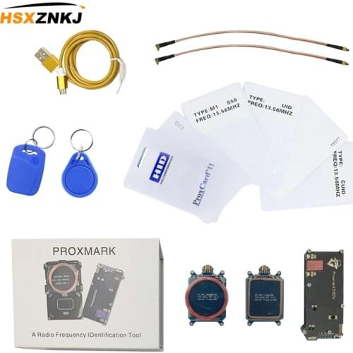 1 Set Proxmark3 V2 DEV Kits RFID Cloner Duplicator Reader Writer UID T5577 NFC Copier Proxmark 3 Clone Crack