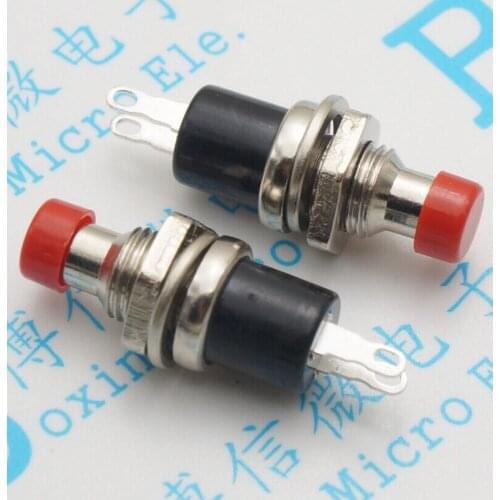 10pcs/PBS-110 Button switch 7MM Reset switch No lock switch