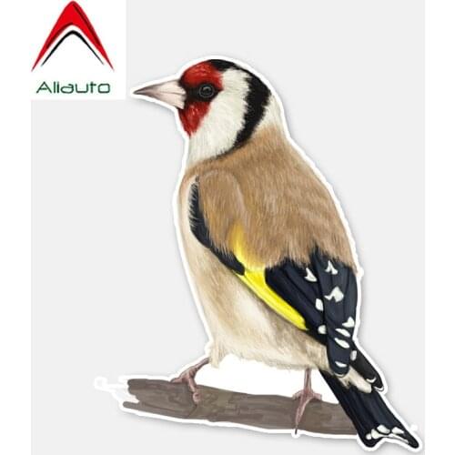 Aliauto Creative Car Sticker Cute Birds Decor Personalized Bumper Window Personality Waterproof Accessories PVC Decal,14cm*10cm