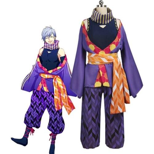 Anime A3! Ikaruga Misumi Cosplay Costume Dresses for Halloween Christmas Party Masquerade Anime Shows Halloween Outfit