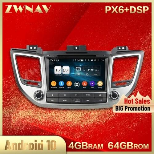 2 din Android 10.0 screen Car Multimedia player For Hyundai Tucson/IX35 2014-2017 BT video stereo GPS navi head unit auto stereo