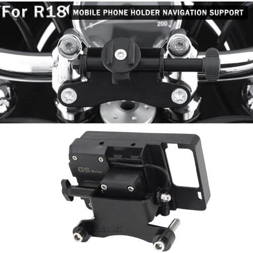 For bmw r 18 r18 Classic r 18 2020 2021- Motorcycle GPS Smart Phone Handlebar Navigation Gps Plate Support Adapt Holder Fit