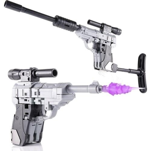 JinBao Newest Mini 12.5cm Transformation Action Figure toys Robot Car gun Model G1 KO NA Toys Boys kids Gift MPP10B 8002