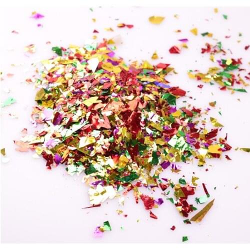 Colorful Flake Confetti for Wedding