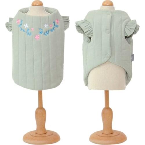 Small Dog Outfits Winter Pet Puppy Coat Vest Wholesale Dog Clothing Chihuahua Yorkshire Pomeranian Shih Tzu Bichon Cat Costumes