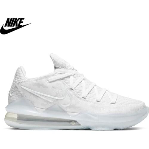 Original Nike Lebron XVII Low Men 'S White Basketball Shoe CD5007-103