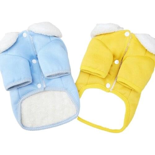 Small Dog Coat Jacket Winter Warm Pet Clothes Puppy Outerwear Cat Yorkshire Maltese Pomeranian Poodle BIchon Schnauzer Clothing