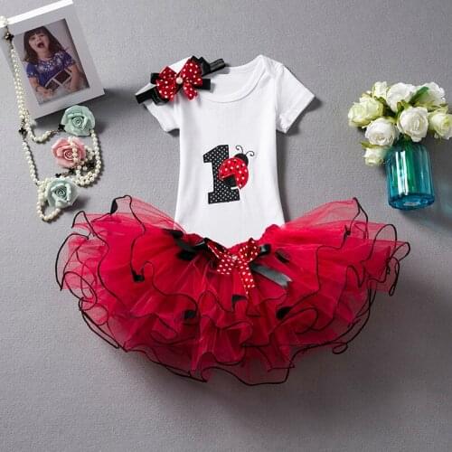 Flower Unicorn Dress 1 Year Birthday Party Baby Girl Clothes Newborn Baby Girl Christening Gown Infant Halloween Dresses