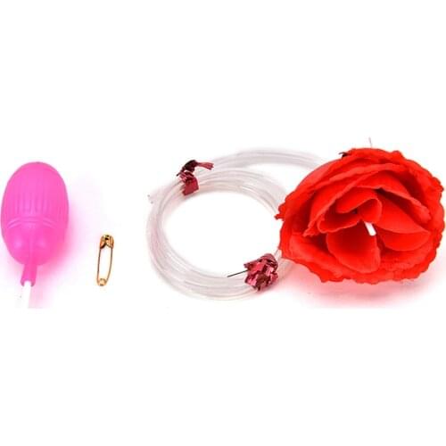1 pcsPrankster Water Squirt Rose Clown Flower Magic Trick Joke Hot Selling Funny Prank Kids