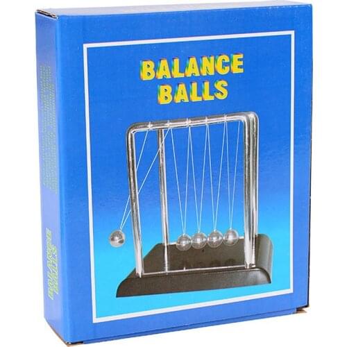 Early Fun Development Educational Desk Toy Gift Newtons Cradle Steel Balance Ball Physics Science Pendulum Office Decorations