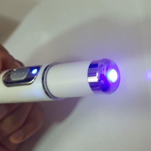 Acne Removal Micro Current Therapy Blue Laser Pen Soft Scar Wrinkle Light Treatment Device BIO For Skin Care