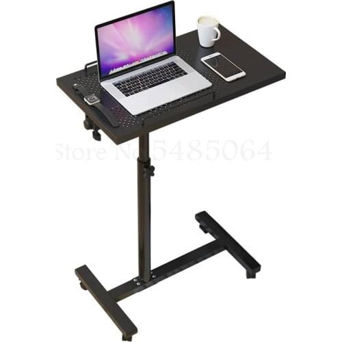 Laptop Table Can Be Raised And Lowered Home Study Table Rotating Desktop Mobile Bedside Table Simple And Modern
