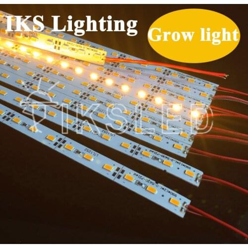 100pcs*1m SMD 5730 rigid strip full spectrum led grow light 625nm Red 450nm Royal Blue 450nm Royal Blue grow light