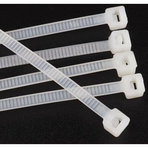 100pcs Width 8.8mm Nylon Wire Cable Zip Ties Industrial Supply Fasteners Sunshade Net Garden Plant Brackets Self Locking Zip Tie