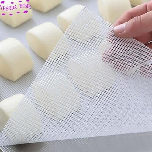 1m Food grade silicone mesh mat Fruit tray mat Food drying pad Thickened silica gel mesh food grade