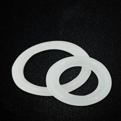 2" Silicon Gasket Fits 64 mm OD Sanitary Tri Clamp Type Ferrule in Gaskets