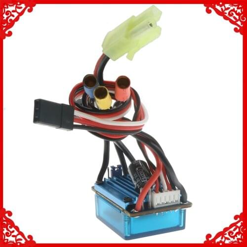 25A brushless ESC for upgrating WPL Henglong B14 B16 B24 B36 Ural JJRC Q60 Q61 Q62 Q63 Q64 4x4 and 6x6 Military truck parts