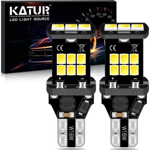 2x W16W T15 T16 LED CANBUS Reverse Backup Light Red White Orange For Nissan Qashqai j11 Tiida Juke Almera X-trail t31 Altima