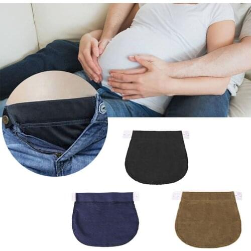 3Pcs/Set Pregnancy Stretch Waist Band Belt Adjustable Lengthen Maternity Elastic Waistline Extender Women Clothes Pant Enlargers