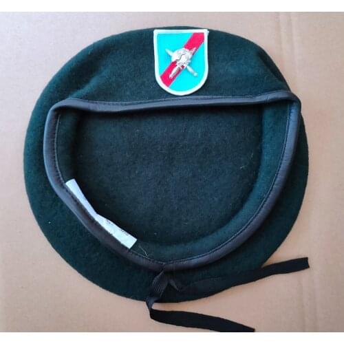 United States US Army 20th Special Forces Group Wool Green Beret SPECIAL FORCES MILITARY HAT BADGE INSIGNIA Military Hat