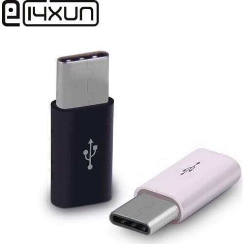 EClyxun 1pcs High Quality USB 3.1 Type-C Male Connector To Micro USB 2.0 5Pin Female Data Adapter Converter USB Type C Adapter