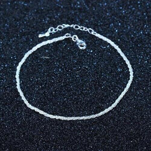 Hot Sale Sexy Anklets Foot Chain 925 Silver Foot Anklet Bracelet for Fashion Women Jewelry