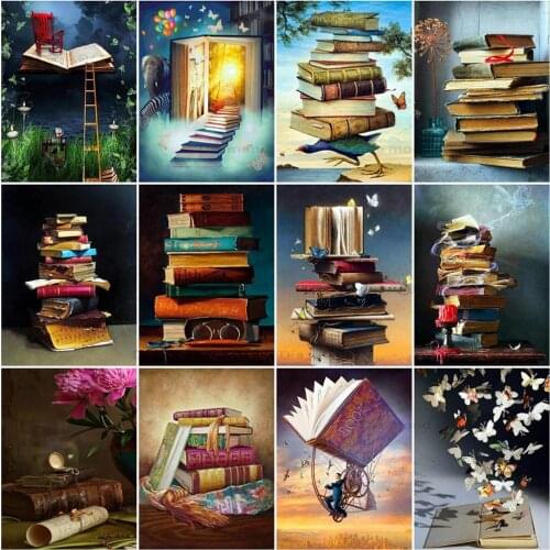 5D DIY Diamond Painting Book Diamond Embroidery Tree Butterfly Full Square Round Picture Of Rhinestone Cross Stitch Wall Decor