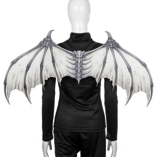Carnival Party Cosplay Wedding Costume Props Mardi Gras Adult Unisex Angel and Devil Wings Halloween Adult Girl Angel Cosplay