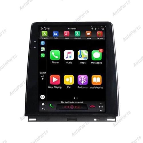 Kukuz 9.7" For Renault Clio 5 2020 Android 9 Tesla Vertical Style Screen Car Multimedia GPS Navi Head Unit Stereo Radio Carplay