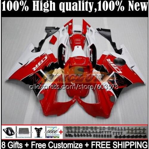 +Tank For HONDA CBR 600 F2 FS 1991 1992 1993 1994 10CL.7 CBR 600F2 CBR600FS CBR600F2 CBR600 F2 91 92 93 94 Fairing red white