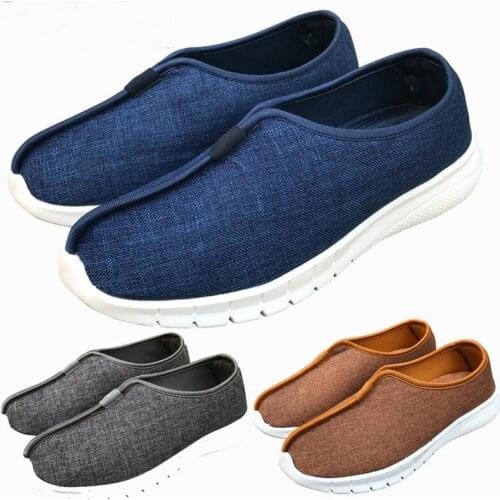 Spring&Autumn shaolin monks kung fu tai chi shoes zen lay meditation sneakers taiji buddhist arhat shoes gray/yellow/blue