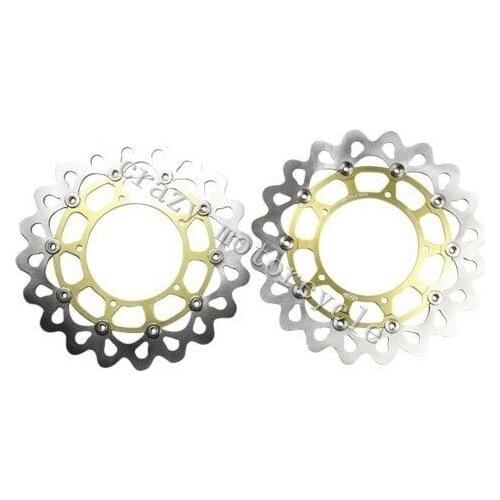 Free shipping moto Brake Rotor Disc For YAMAHA FZ1 FZ1000 FZ 1000 FAZER 06-11 FZ1 FAZER ABS 07-11 YZF R1 R1000 04-06