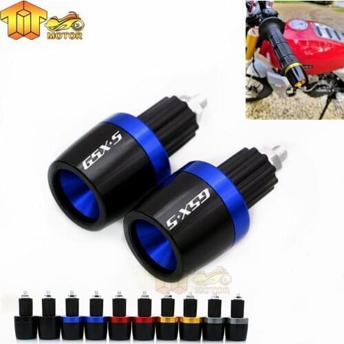 Motorcycle Handlebar Grips End Handle Bar Cap End Plug For Suzuki GSX-S GSXS 125 150 750 1000/F/ABS GSX-S125 GSX-S750 GSX-S1000